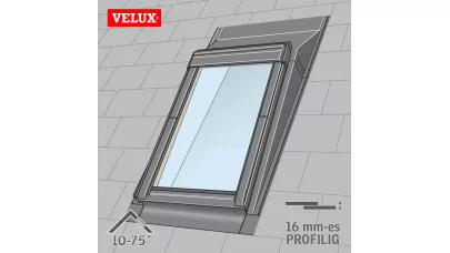 VELUX EAS 0000 - Kiemelő burkolókeret sík tetőfedő anyaghoz 16 mm-ig (2x8 mm)