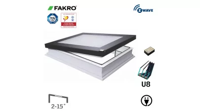 FAKRO DEF DU8 - Sík üveges elektromos vezérlésű felülvilágító ablak 2.