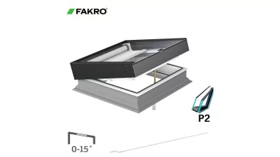 FAKRO DMZ-B P2 AMZ/Z Z-Wave - Döntött sík üveges hajtókaros működtetésű felülvilágító ablak 2.
