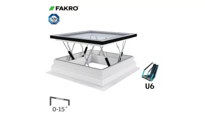 FAKRO DSF DU6 - Kupola nélküli motoros füstelvezető felülvilágító ablak 2.