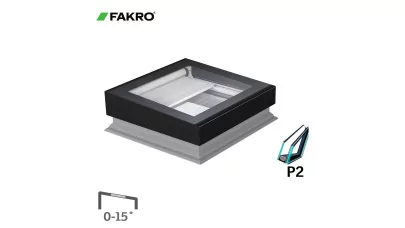 FAKRO DXZ-A P2 AMZ/Z Z-Wave - Döntött sík üveges fix felülvilágító ablak 2.