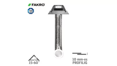 FAKRO SFS - Flexibilis síküvegű fénycsatorna burkolókeretes, sík fedéshez - zsindely és pala fedéshez 2.