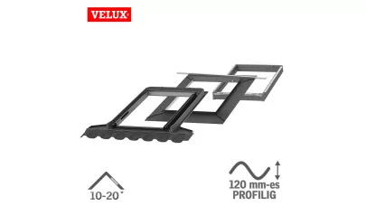 VELUX EDG 2000 ENERGY - beépítőkészlet GBL ablakhoz magasprofilú tetőfedő anyaghoz 120 mm-ig 2.