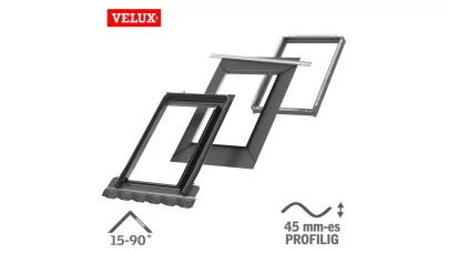 VELUX EDZ 2000 ENERGY - beépítő készlet profilos tetőfedő anyaghoz 45 mm-ig 2.