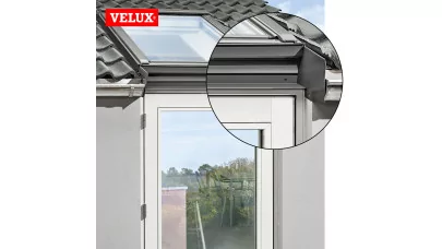 VELUX EFY 3012 - Tetőtériablak és homlokzati nyilászáró összekötő elem, átlátszó lakkal 2.