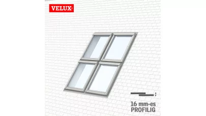 VELUX EKX 0088 - Kombi burkolókeret profilos tetőfedő anyaghoz 45 mm-ig 2.