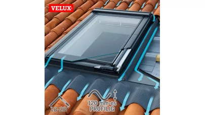 VELUX GBL S10G01 - GBL 2015 tetőablak + EDG 2000U beépítőkészlet 2.