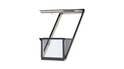 VELUX GDL CABRIO 3066 - Fa tetőerkély (alsó+felső elem)