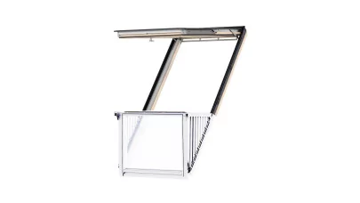 VELUX GDL CABRIO 3066 - Fa tetőerkély ablak felső elem