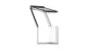 VELUX GEL 2xxx bal_nyers