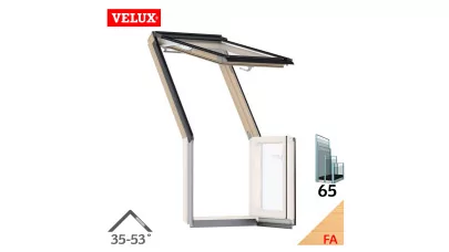 VELUX GEL 3065 - Fa tetőterasz ablak felső elem 2.