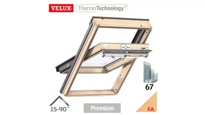 VELUX GGL 3067 - Billenő fa tetőtéri ablak 2.