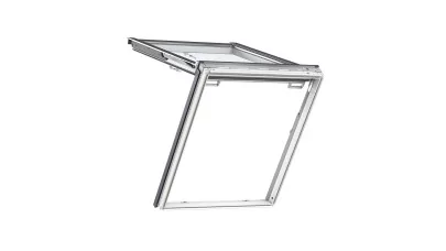 VELUX GTL 2070 - Felnyíló fa menekülőablak, fehérre festett