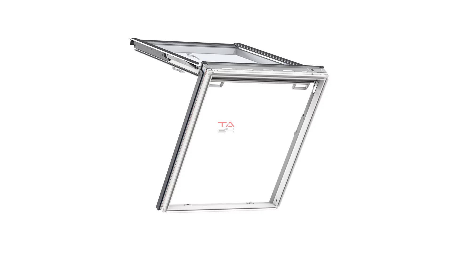 VELUX GTL 2070 - Felnyíló fa menekülőablak, fehérre festett (Gyártói cikkszám: GTL MK08 2070)