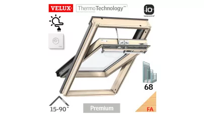 VELUX INTEGRA GGL 306830 - Billenő napelemes fa tetőtéri ablak 2.