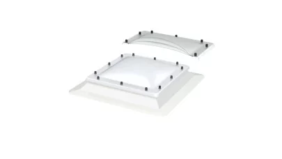 VELUX ISJ 0103 - Külső egység felülvilágító ablakhoz, 3-rétegű opál akril kupola