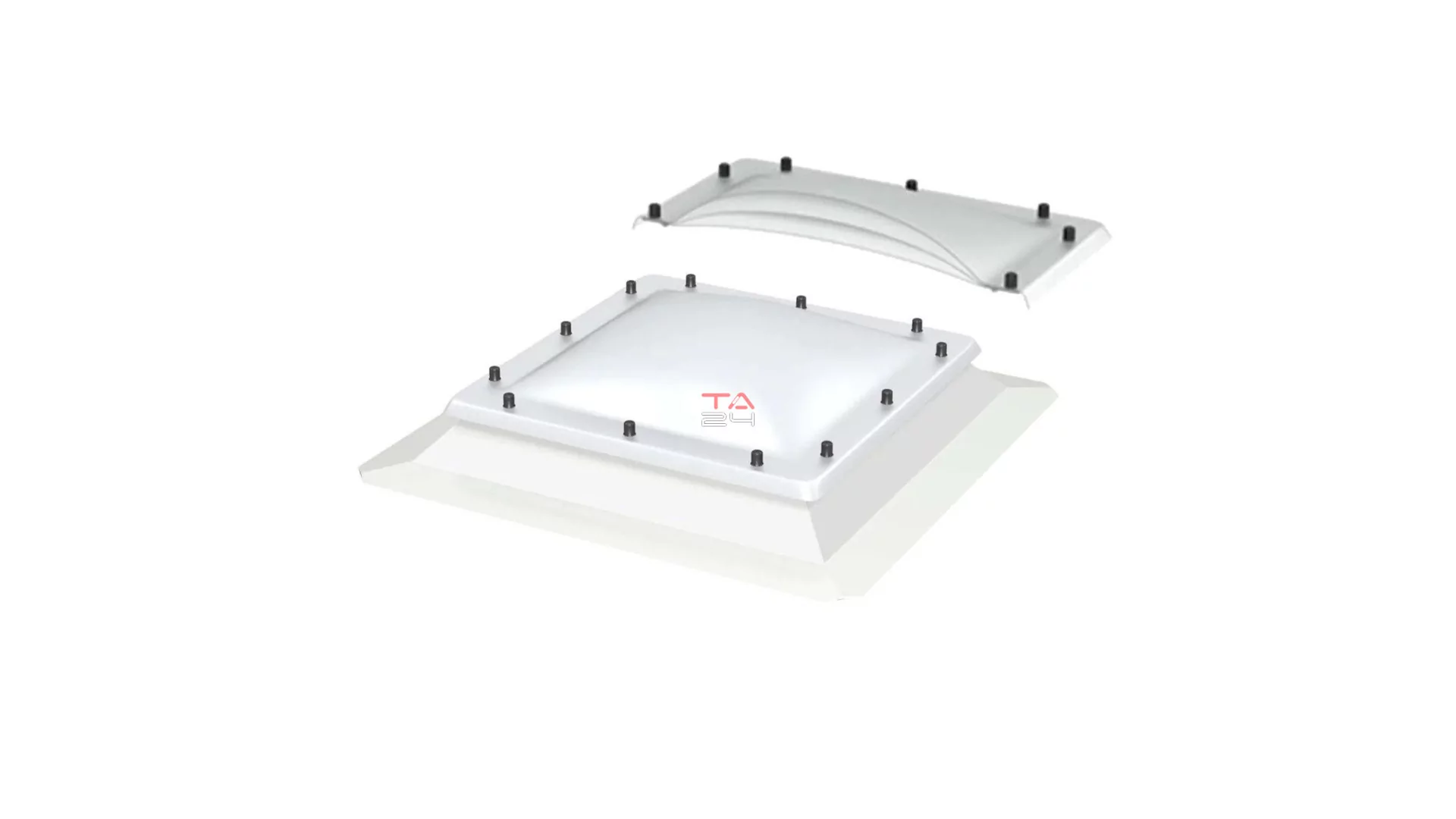 VELUX ISJ 0103 - Külső egység felülvilágító ablakhoz, 3-rétegű opál akril kupola (Gyártói cikkszám: ISJ 060060 0103)