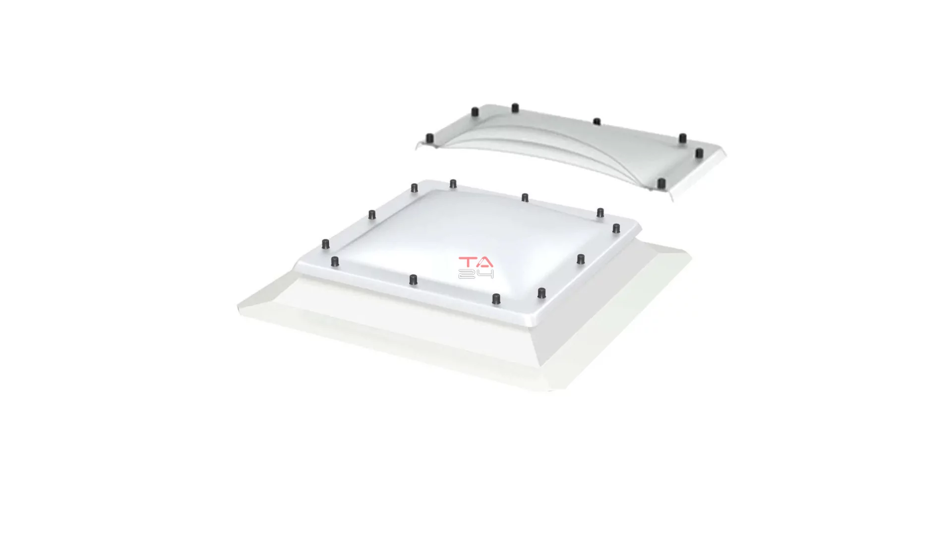 VELUX ISJ 0113 - Külső egység felülvilágító ablakhoz, 3-rétegű opál polikarbonát kupola (Gyártói cikkszám: ISJ 060060 0113)