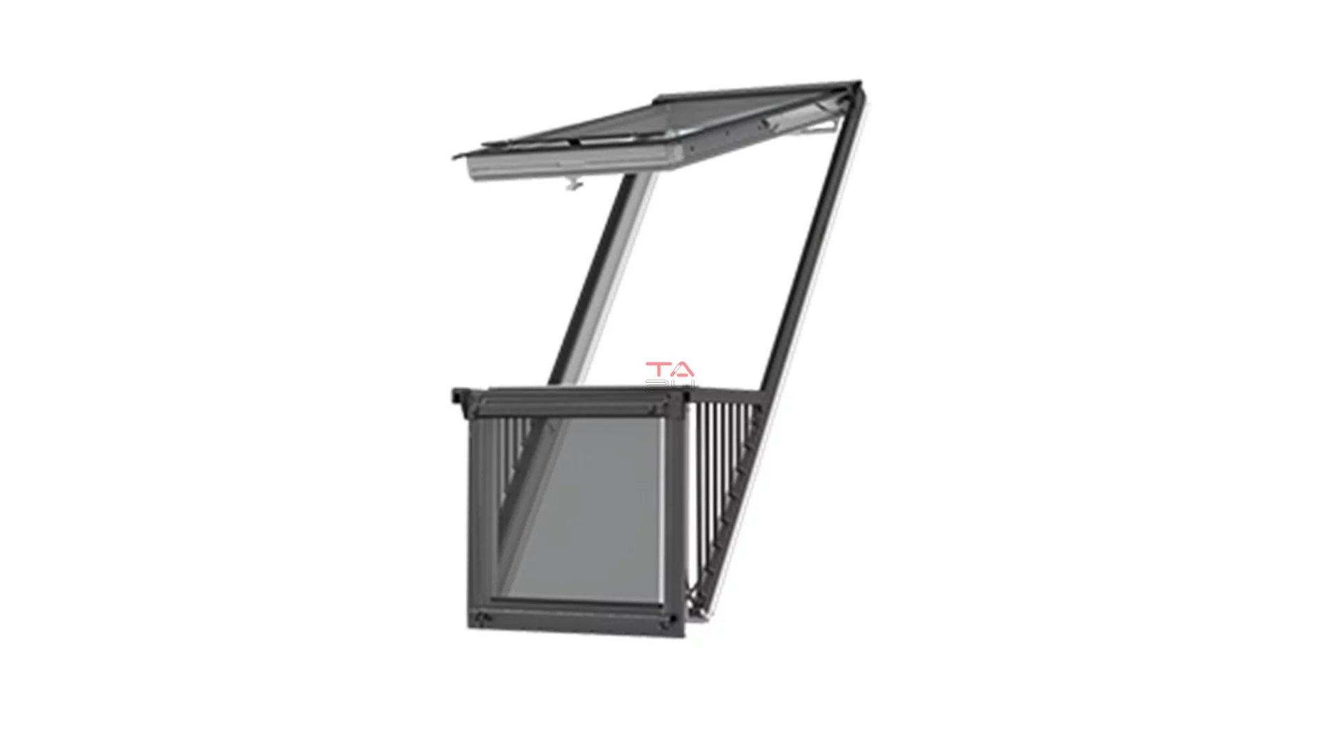VELUX MAD - Külső hővédő roló tetőerkély alsó eleméhez (Gyártói cikkszám: MAD MK04 5060)