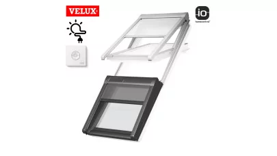 VELUX INTEGRA MSI - Napelemes hővédő roló tetőablak + fix ablakhoz 2.