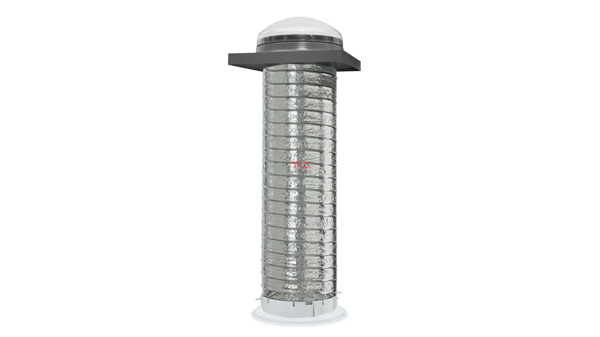 VELUX TCF - Flexibilis kupolás fénycsatorna lapostetőhöz burkolókeretes (Gyártói cikkszám: TCF 0K14 0010)