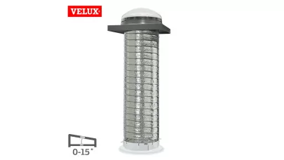 VELUX TCF - Flexibilis kupolás fénycsatorna lapostetőhöz burkolókeretes 2.