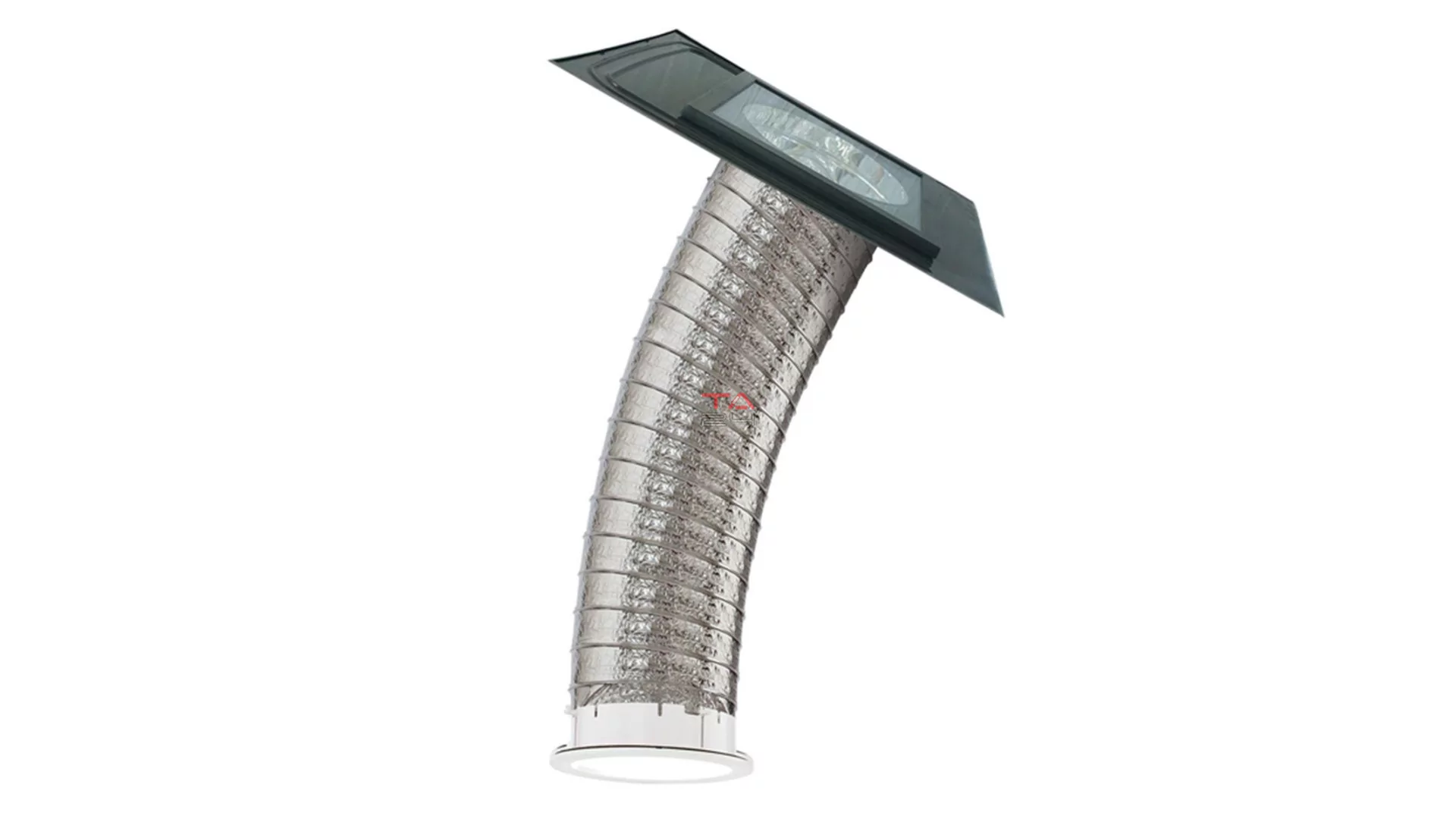 VELUX TLF - Flexibilis síküvegű fénycsatorna burkolókeretes, sík fedéshez (Gyártói cikkszám: TLF 0K14 2010)