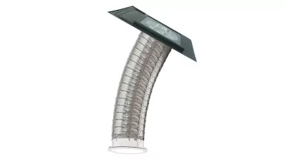 VELUX TWF - Flexibilis síküvegű fénycsatorna burkolókeretes, profilos fedéshez