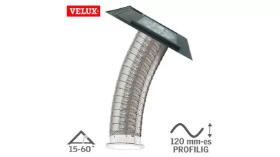 VELUX TWF - Flexibilis síküvegű fénycsatorna burkolókeretes, profilos fedéshez 2.
