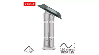 VELUX TWR - Merevfalú síküvegű fénycsatorna burkolókeretes, profilos fedéshez 2.
