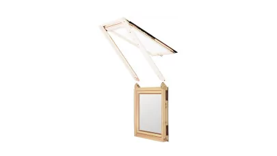 VELUX VEC 3065 - Fa tetőterasz ablak alsó elem, nem nyitható