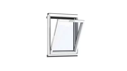 VELUX VFE 2062 - Bukó fa térdfal ablak, fehérre festett