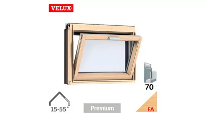 VELUX VFE 3070 - Bukó fa térdfal ablak 2.