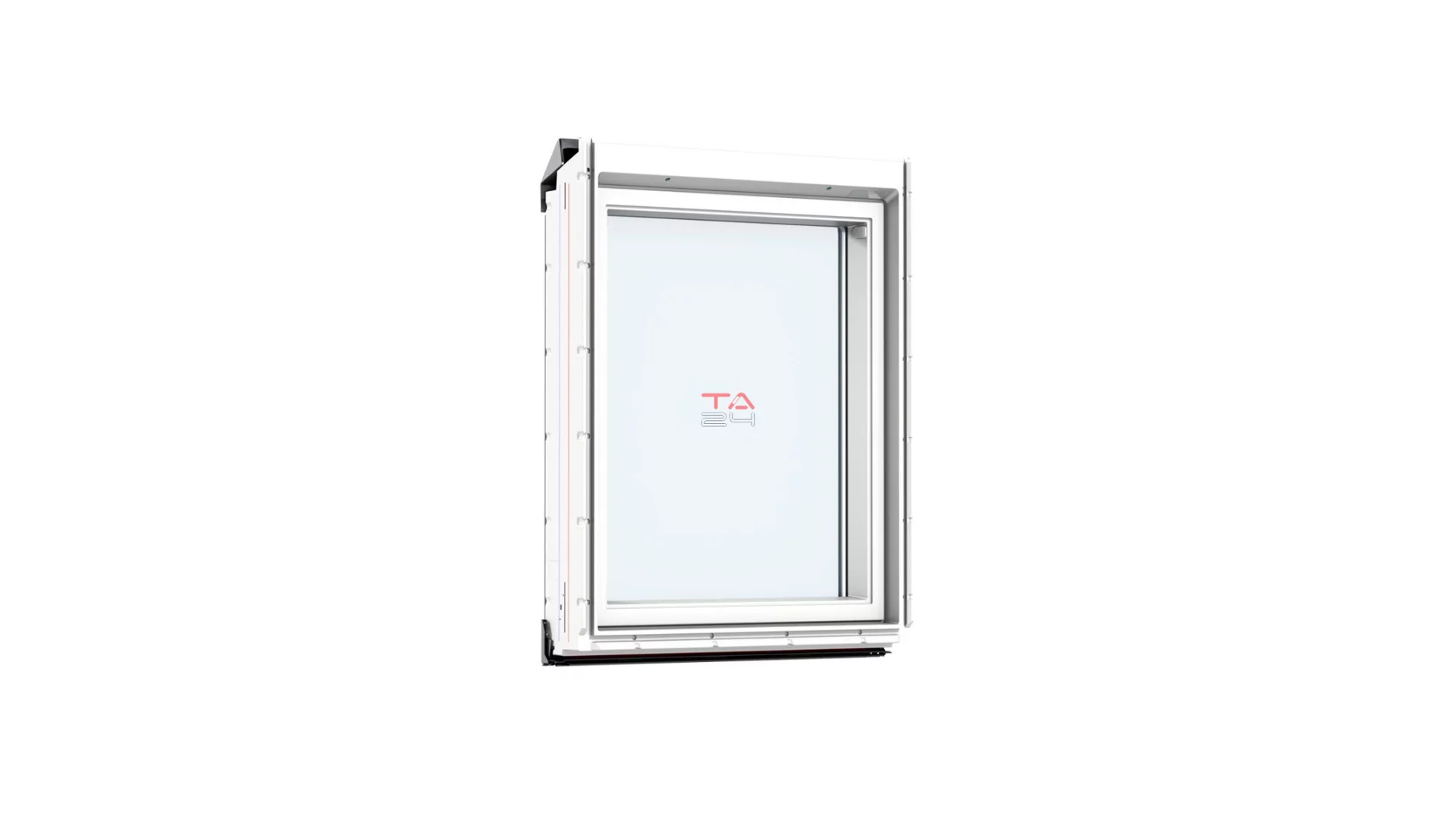 VELUX VIU 0070 - Fix fa térdfal ablak, fehér PU bevonattal (Gyártói cikkszám: VIU MK31 0070)