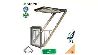 FAKRO FGH-V P2 - Fa tetőerkély ablak 2.