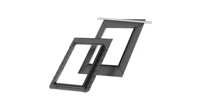 VELUX EDL 1000 BASIC - beépítő készlet sík tetőfedő anyaghoz 16 mm-ig (2x8 mm)
