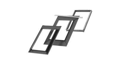 VELUX EDS 2000 ENERGY - beépítő készlet sík tetőfedő anyaghoz 16 mm-ig (2x8 mm)