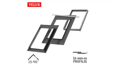 VELUX EDS 2000 ENERGY - beépítő készlet sík tetőfedő anyaghoz 16 mm-ig (2x8 mm) 2.
