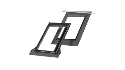 VELUX EDT 1000 BASIC - beépítő készlet sík kerámia fedéshez 15-40 mm-ig