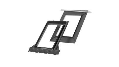 VELUX EDW 1000 BASIC - beépítő készlet magasprofilú tetőfedő anyaghoz 120 mm-ig