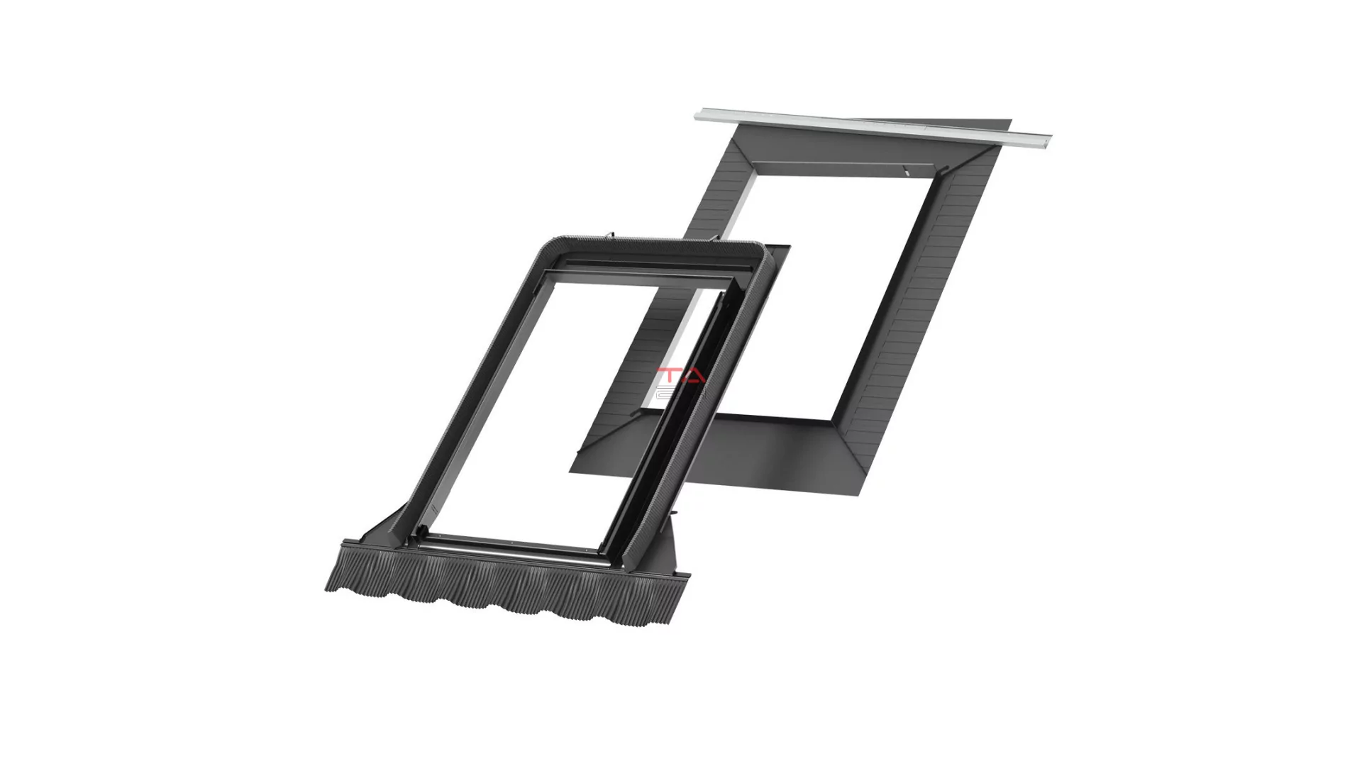 VELUX EDW 1000 BASIC - beépítő készlet magasprofilú tetőfedő anyaghoz 120 mm-ig (Gyártói cikkszám: EDW CK02 1000)