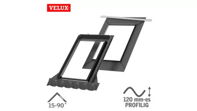 VELUX EDW 1000 BASIC - beépítő készlet magasprofilú tetőfedő anyaghoz 120 mm-ig 2.