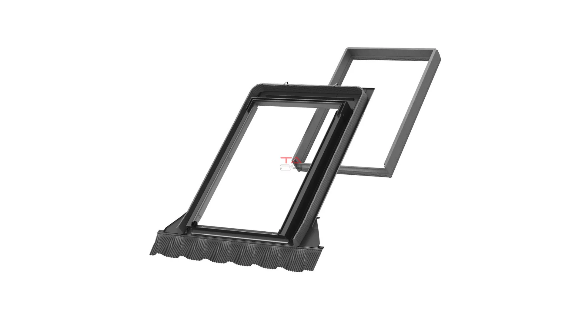 VELUX EW 6000 - Burkolókeret készlet ablakcseréhez magasprofilú tetőfedő anyaghoz 120 mm-ig (Gyártói cikkszám: EW CK02 6000)