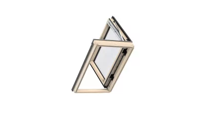 VELUX GXLA 3066 - Oldalra nyiló fa tetőkibúvó ablak, balra nyíló
