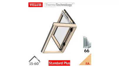 VELUX GXLA 3066 - Oldalra nyiló fa tetőkibúvó ablak, balra nyíló 2.