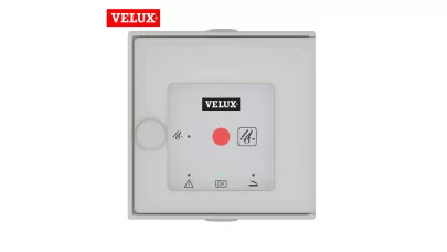 VELUX KFK 300 - Kézi jelzésadó, betörhető üveggel és reset funkcióval (szürke) 2.