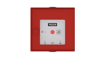 VELUX KFK 301 - Kézi jelzésadó, betörhető üveggel és reset funkcióval (piros)