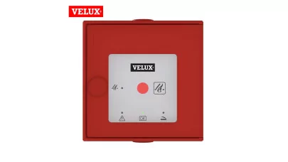 VELUX KFK 301 - Kézi jelzésadó, betörhető üveggel és reset funkcióval (piros) 2.