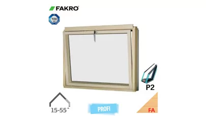 FAKRO BVP P2 - Bukó fa térdfal ablak 2.