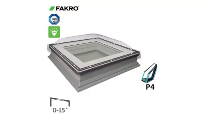 FAKRO DXC-C P4/PK - Víztiszta kupolás fix betörésgátló felülvilágító ablak 2.